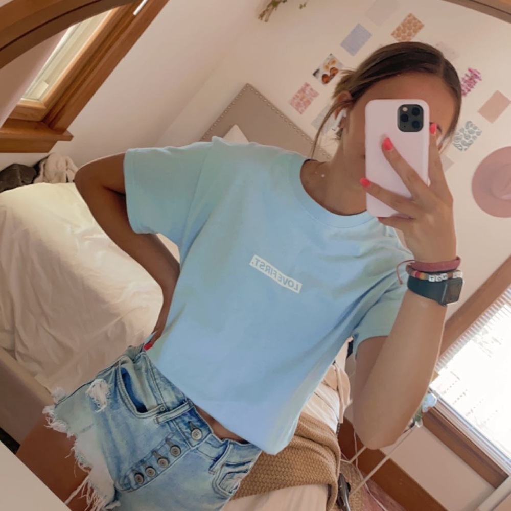 ⚡️love first tee⚡️